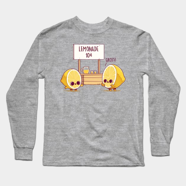 Lemonade Stand Long Sleeve T-Shirt by Naolito